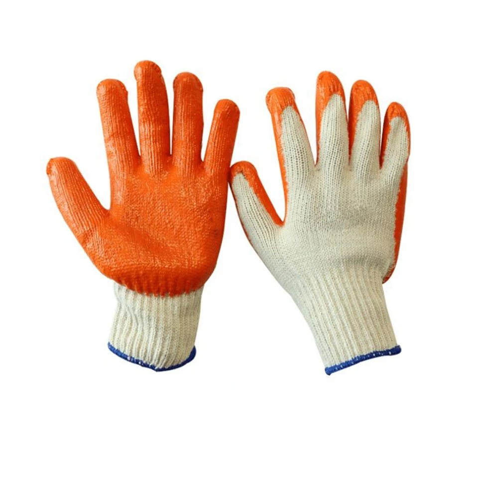 7g latexbelagda handskar