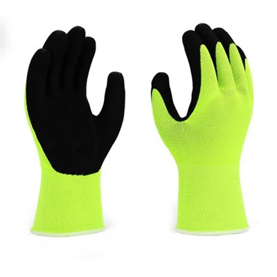 13G nylonskum latexbelagda handskar
