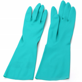 Gröna nitrilhandskar